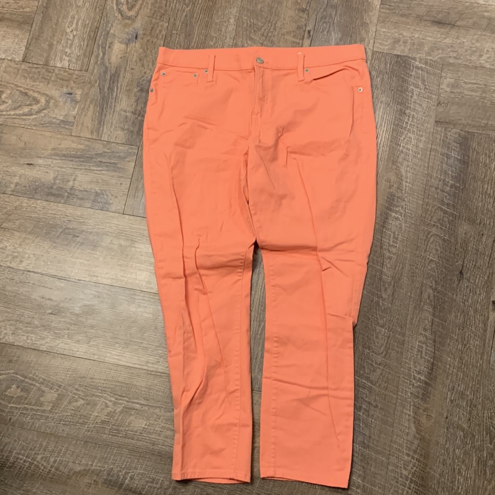salmon GAP jeans - Picture 3 of 3